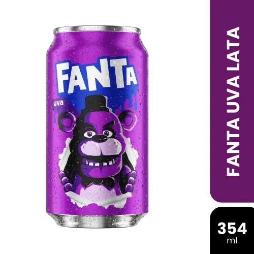 Fanta Uva en Presentación de Lata - 354 ml