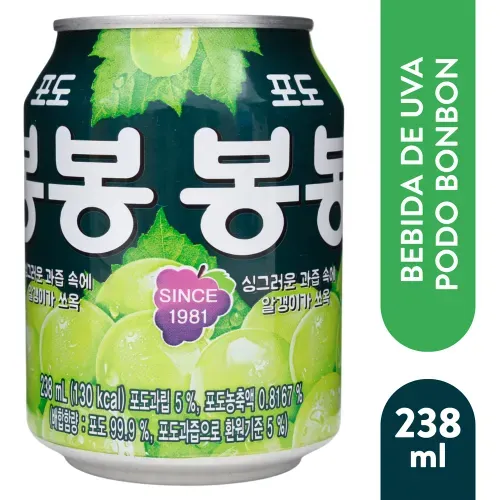 Jugo Podo Bonbon Cuvas Enteras 238ml