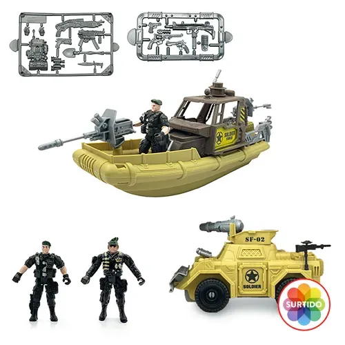 Juego Adventure Force fuerza especial militar surtido