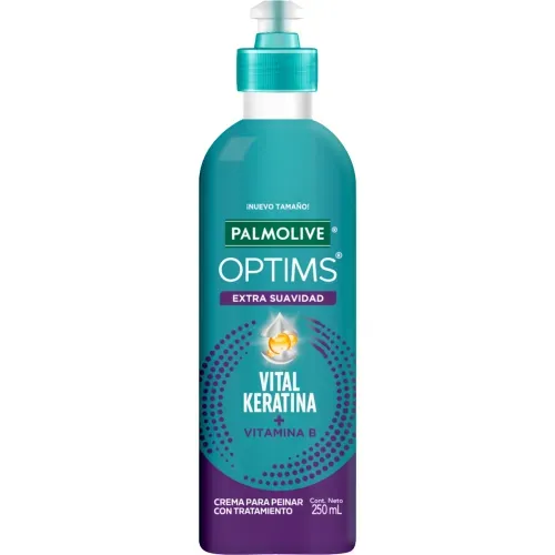 Crema Para Peinar Palmolive Optims extra suavidad con Vitamina B - 250 ml