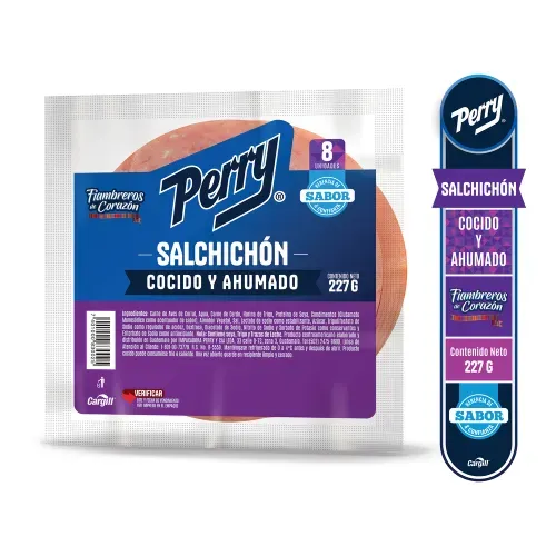 Salchichón Cocido y Ahumado Perry - 227 g