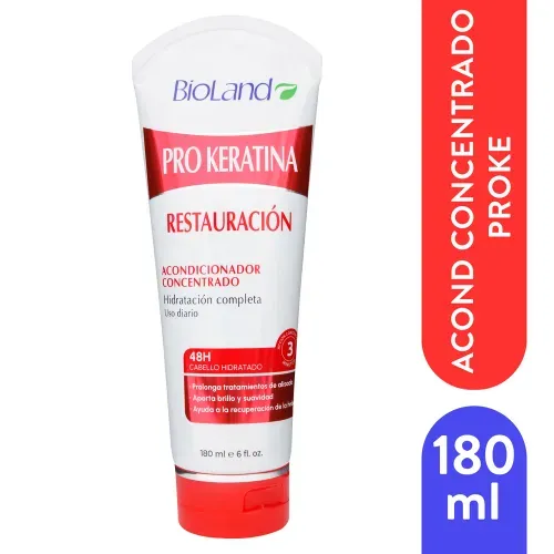 Acondicionador Concentrado Bioland Pro keratina Restauración - 180 ml
