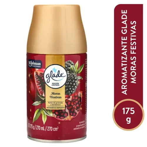 Aromatizante Glade Automático Repuesto Moras Festivas - 175 g
