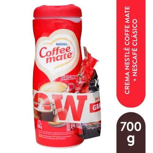 Pack Coffee Mate 650g Y Nescafe 50g - 700 g