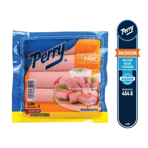 Salchicha de Pavo Perry - 454 g