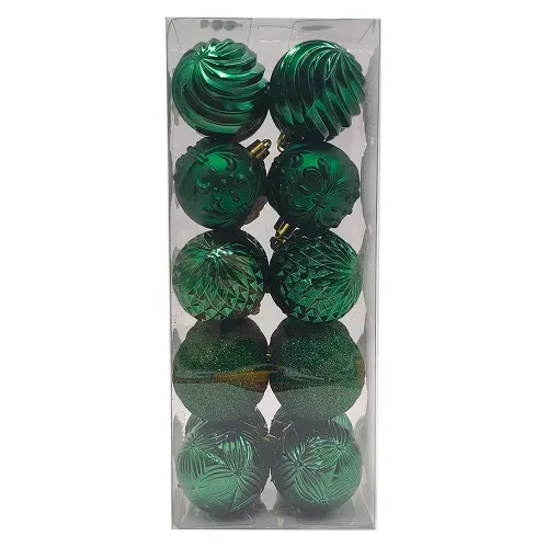 Esferas Verde 60mm 20u