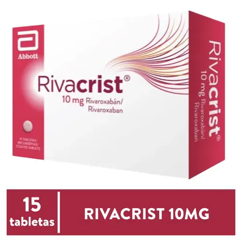 Rivacrist 10mg 35072 15 Comp Unidad