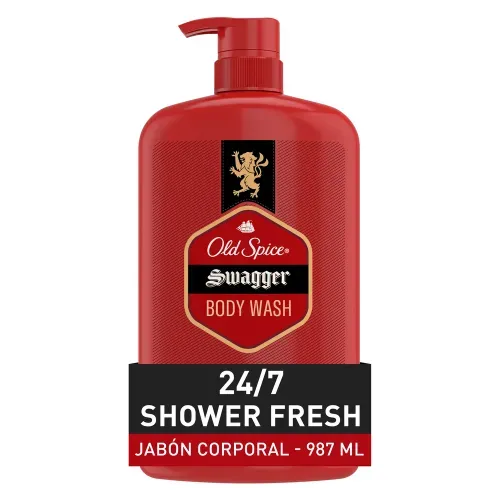 Jabón de Baño Corporal para Hombres Old Spice Swagger Fragancia de Confianza 987 ml
