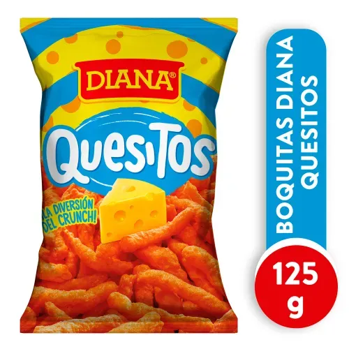 Boquitas Diana quesitos maíz queso - 125 g