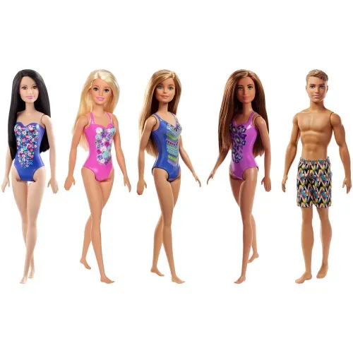Muñeca Barbie Playa Surtido