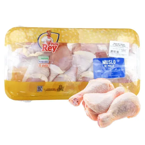 Muslos Pollo Rey  Bandeja 3 Lb