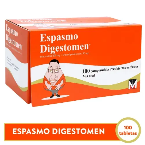 Espasmo digestomen Menarirni caja 100 comprimidos - Precio indicado por comprimido