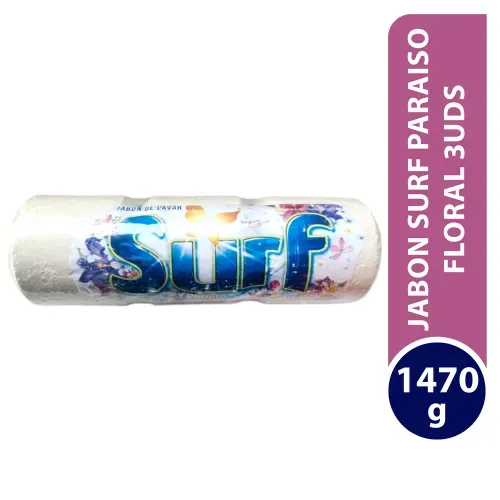 Jabon Surf Paraiso Floral 1470gr