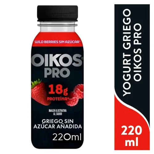 Oikos Pro Beb Frutos Rojos 220g