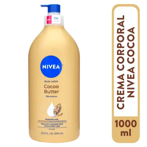 Crema corporal Nivea, Cocoa -1000ml