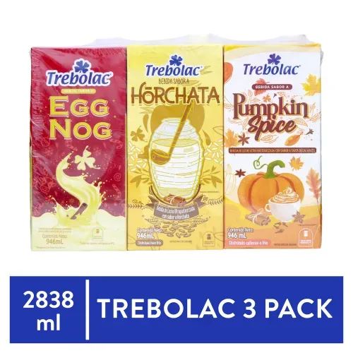 Trebolac Bebida Holiday Drink 3 Pack - 2838ml