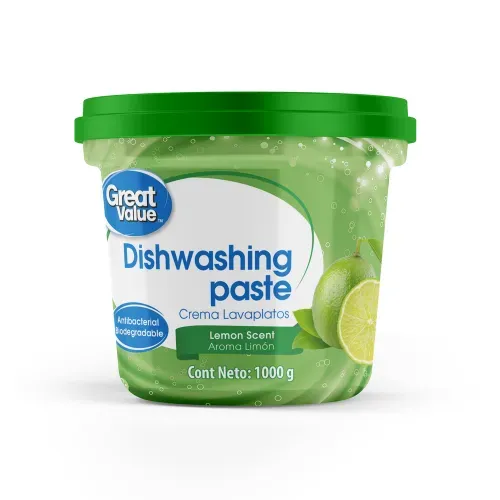 Lavaplatos Great Value Aroma Limón - 1000 g