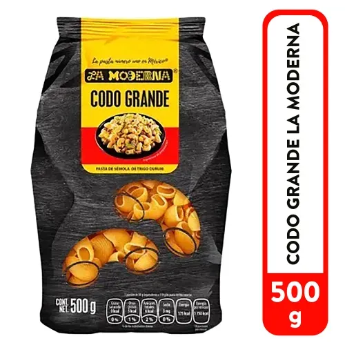 Codo Grande La Moderna - 500 g