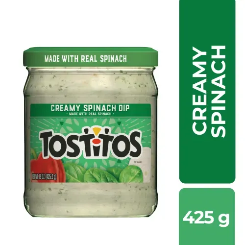 Salsa Tostitos Crema Y Espinaca - 425 g