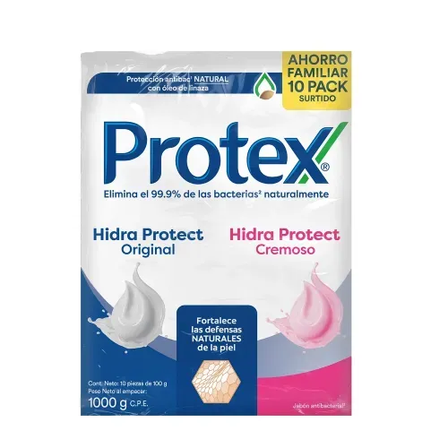 Jabón Protex Hidra protect Mixed 10 Pack - 1000 g