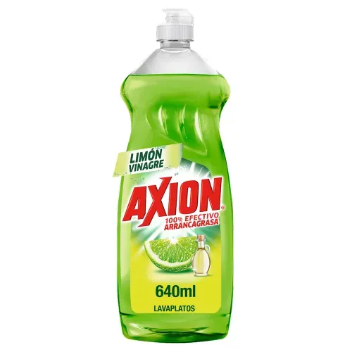 Lavaplatos Axion Limon Vinagre Bot 640ml
