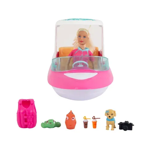 Muñeca Brittany con yate y accesorio