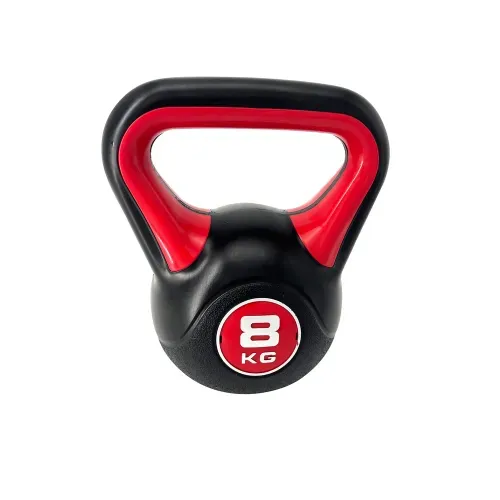 Kettlebell Athletic Works de PVC - 8 kg