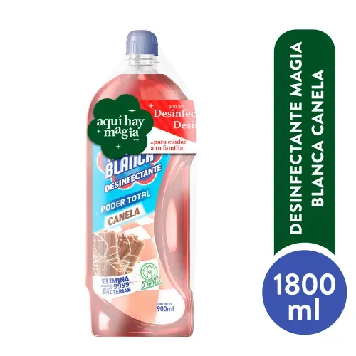 Desinfectante Magia Blanca Pino y Canela 2 Pack - 900 ml c/u