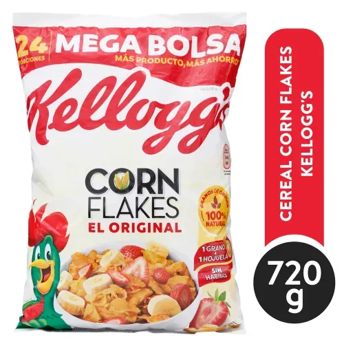 Cereal Corn Flakes Kelloggs 720gr Bolsa