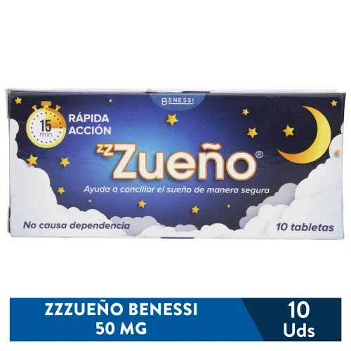 Zzzueno Hci 50mg 10 Tab