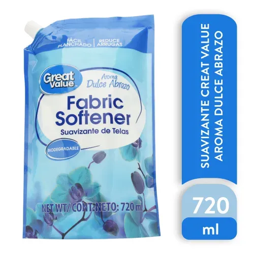 Suavizante Great Value Aroma Dulce Abrazo - 720 ml