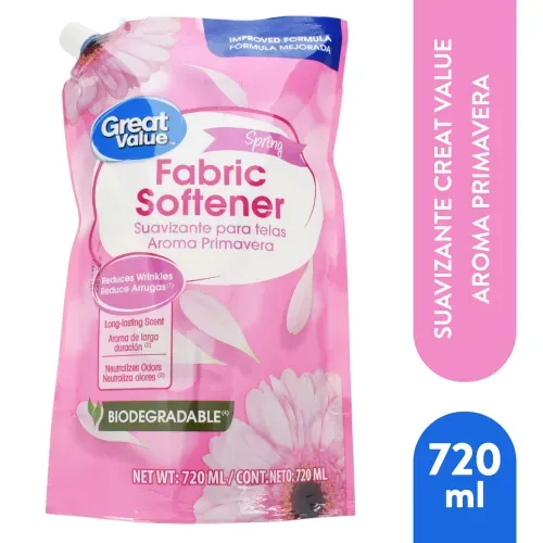 Suavizante Regular Great Value Suav Gv Primaveral Dp 720ml
