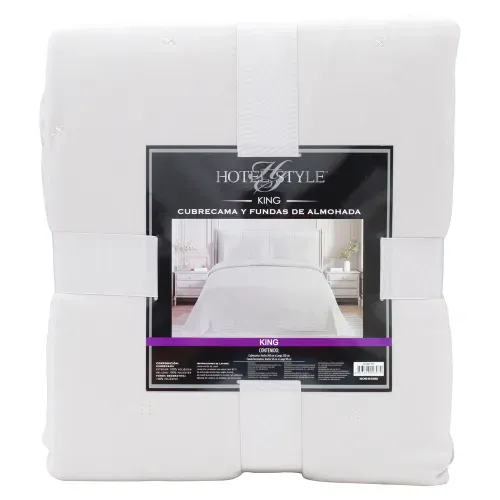 Colchas y Edredones Hotel Style Set Cubrecama Hotel Style King