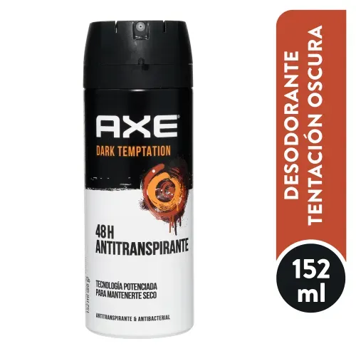 Desodorante Axe Dark Temptation en Spray - 152 ml