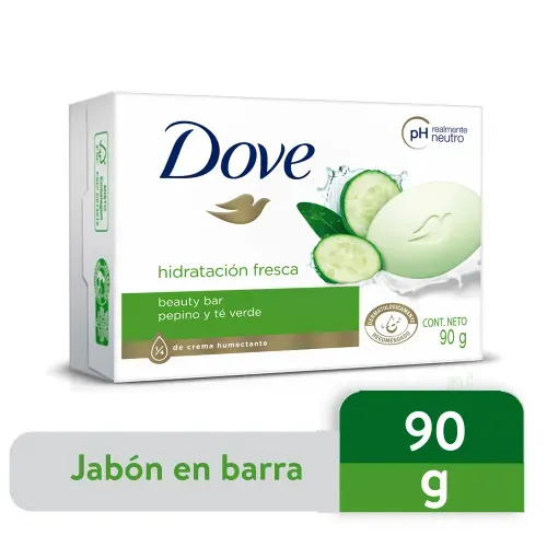 Jabón Dove Fresh Fbx en Barra - 90 g