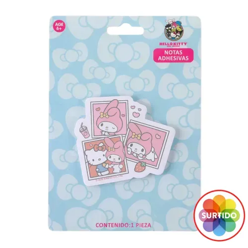 Notas Adhesivas Jumbo Hello Kitty - 1 Pza