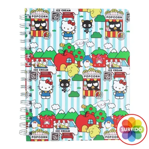 Agenda Hello Kitty de resortes - 100 hojas