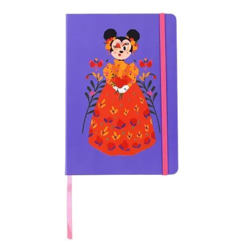 Libreta Minnie Mouse pasta dura - 120 hojas