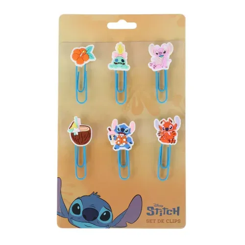 Clips Pen + Gear stitch 50 mm - 6 Pzas