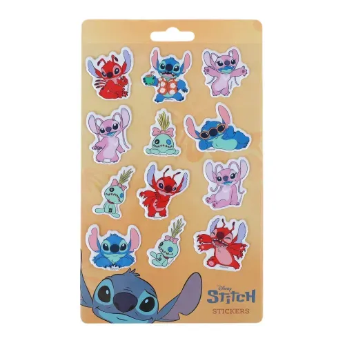 Stickers Pen + Gear diseños stitch surtidos