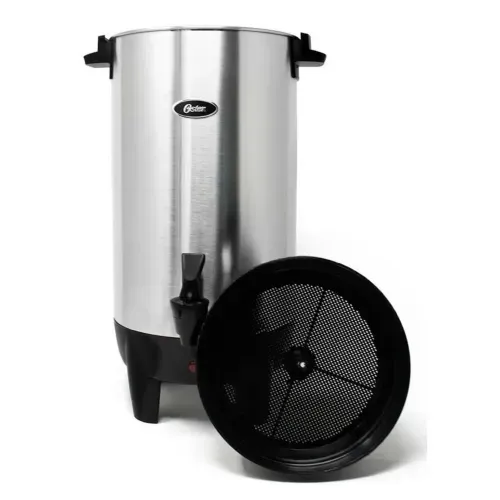 Percoladora Oster aceri inoxidable capacidad 35 Tazas