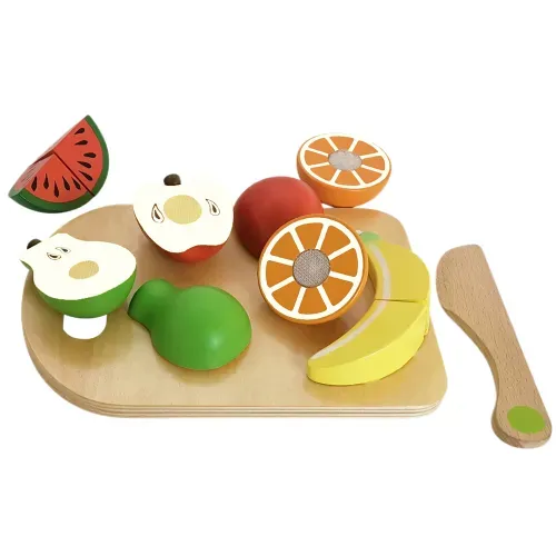 Set Teamson Kids de tabla con frutas de madera