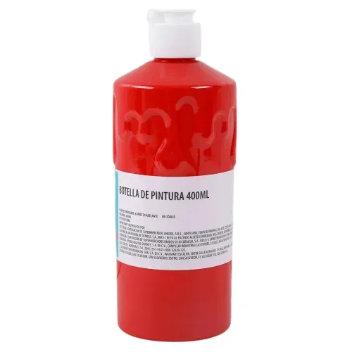 Botella pintura Pen + Gear rojo - 400 ml