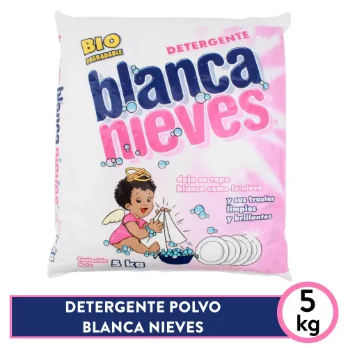 Detergente Polvo Blanca Nieves 5 kg