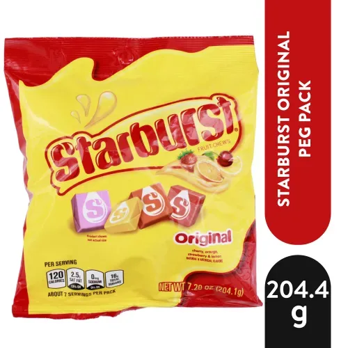 Caramelos Starburst Original - 204 g