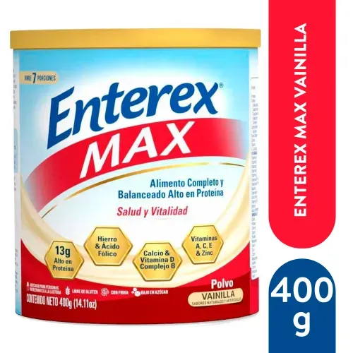Enterex Max Vainilla 400g