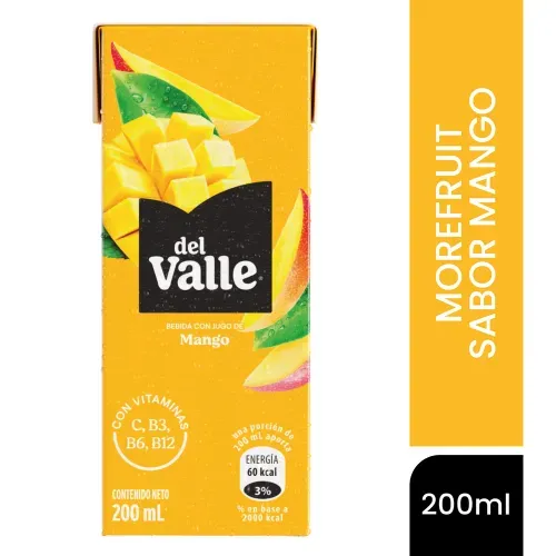 Néctar Del Valle Morefruit Mango - 200ml