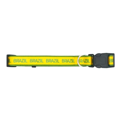 Collar Para Mascota Way to Celebrate Brasil - Talla S