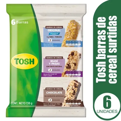 Barra Tosh Surtida - 138 g