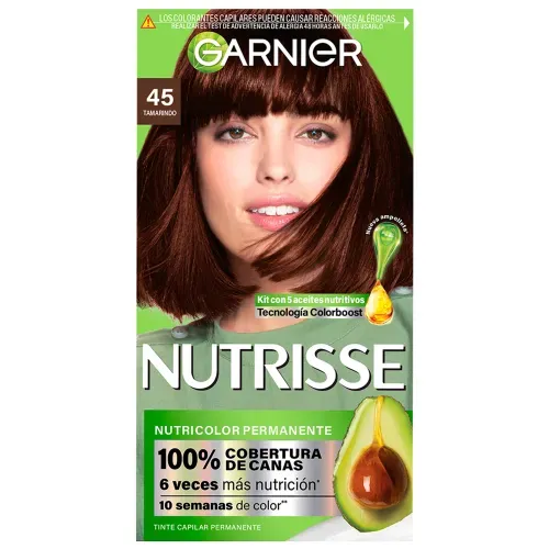 Tinte para Cabello Garnier Nutrisse Tono 45 Tamarindo - 230g